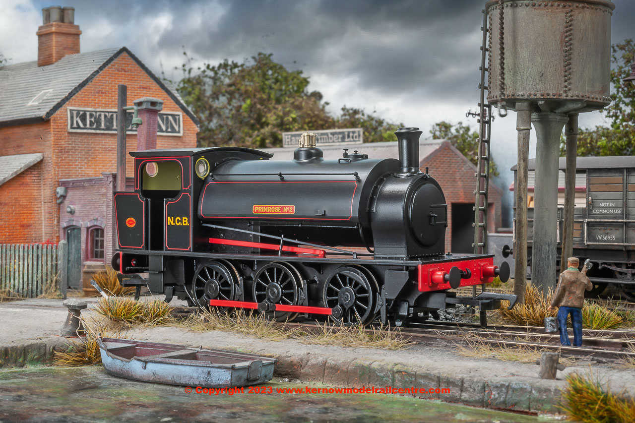 903006 Rapido 16in Hunslet Steam Locomotive - "Primrose No.2" - NCB Lined Black